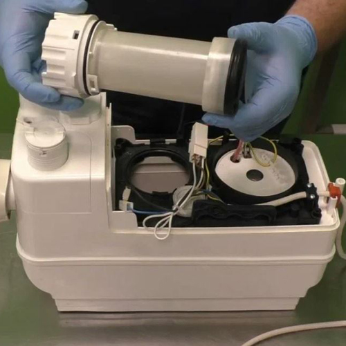 Чистка канализационного насоса сололифт